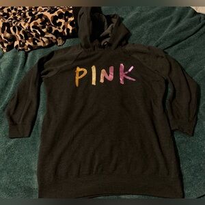 ❤️Victoria’s Secret PINK Dark Grey Hoodie🖤